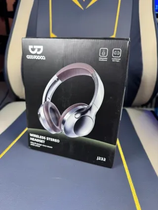 Cuffie Wireless Marrone Argento