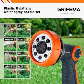 GRIFEMA, GE1303-1 Pistola de riego, Pistola Agua J