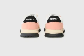 Zapatillas deportivas rosa y blanco