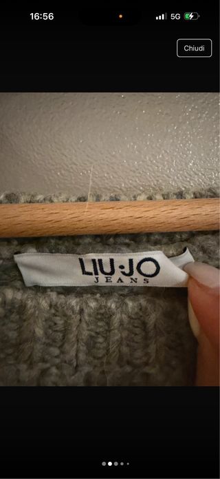 Maglione Liu Jo verde taglia S