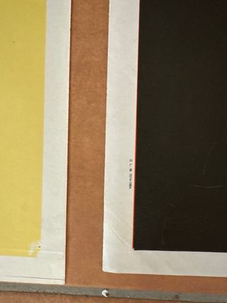 Cuatro carteles originales 1984 Alfred Hitchcock