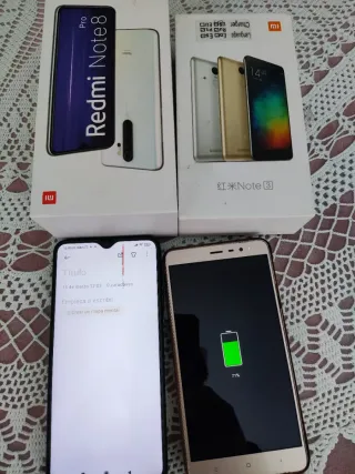 Xiaomi Redmi Note 8 Pro y Note 3 Pro