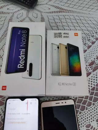 Xiaomi Redmi Note 8 Pro y Note 3 Pro