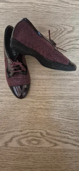 Zapatos Pitillos granates