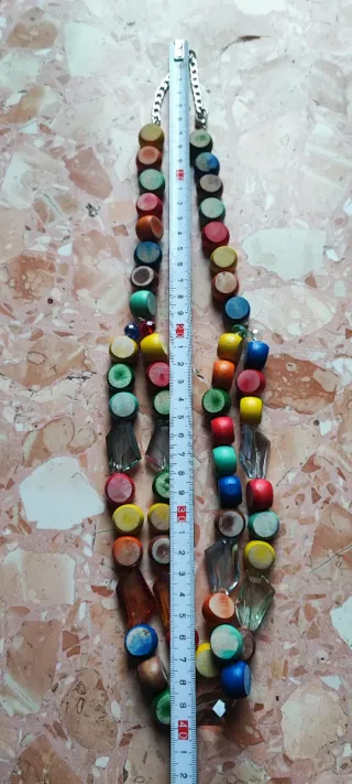 Collana donna multicolor