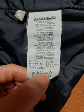 Giacca Napapijri Skidoo/Rainforest Nera