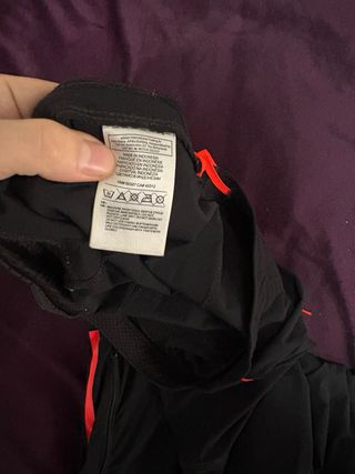 Mallas Adidas Entrenamiento Negro/Rojo