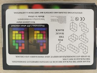 Lámpara LED Tetris Magic Block