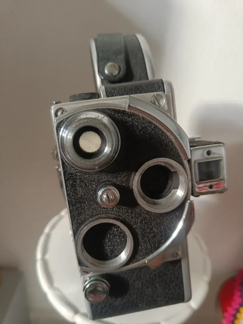 Cámara Bolex Paillard 16mm Negra afbeelding 2