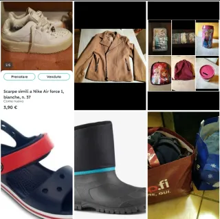 Articoli vari come foto