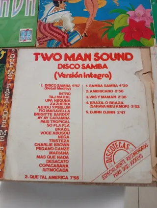 Lote 7 Vinili Samba, Batucada, Latino
