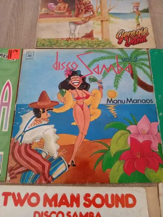 Lote 7 Vinili Samba, Batucada, Latino