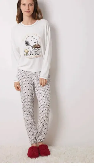 Pijama Women Secret Snoopy Talla XS