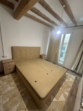 Canapé cama y colchón matrimonio