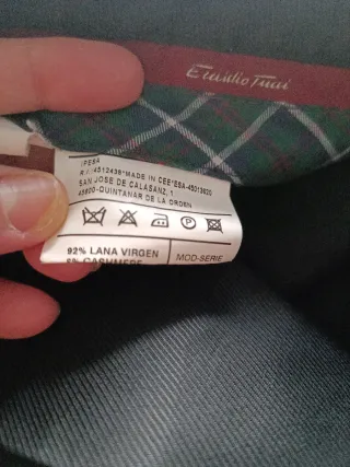 Pantalones de vestir hombre cuadros gris y rojo