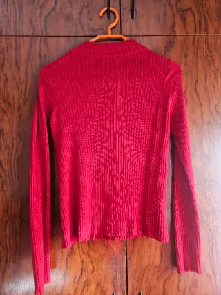 Jersey punto Mango rojo