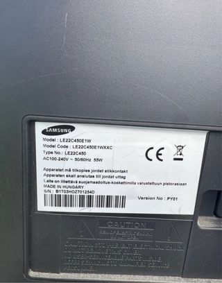 Samsung TV 22 Dolby b