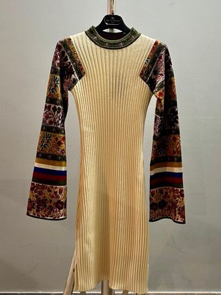Abito Etro Beige Multicolor Nuovo