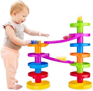 WEofferwhatYOUwant Circuito de Canicas Montessori