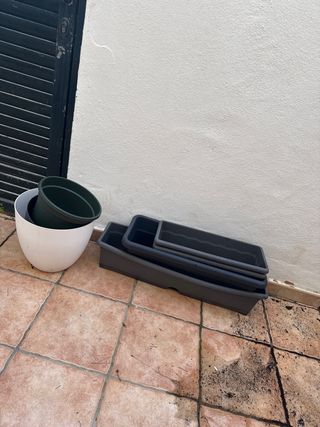 Pack Macetas Plástico