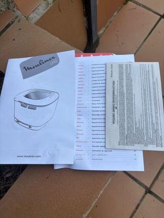 Freidora Moulinex Uno, aire