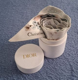 Foulard bandolier Mitzah Dior in Seta Multicolore