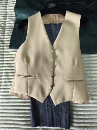 Traje de etiqueta caballero negro