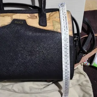 Borsa Alviero Martini stampa mappa