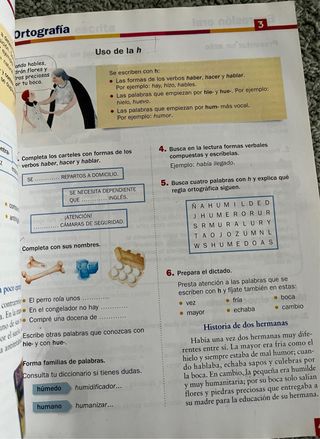 Lengua castellana, 6 Primaria Proyecto Un Paso Más