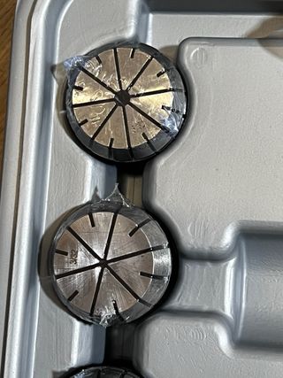 Jogo de Pinças ER40 com Mandril e Chave (Novo/Emba