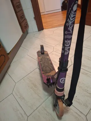 Patinete infantil morado Oxelo