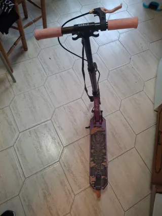 Patinete infantil morado Oxelo