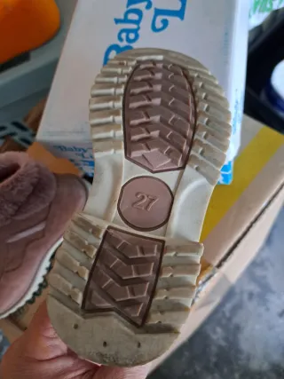 Stivaletti bimba n.27 rosa pelo