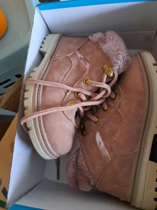 Stivaletti bimba n.27 rosa pelo