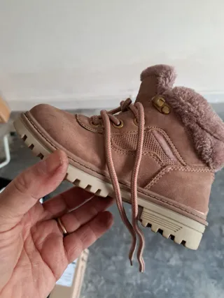 Stivaletti bimba n.27 rosa pelo