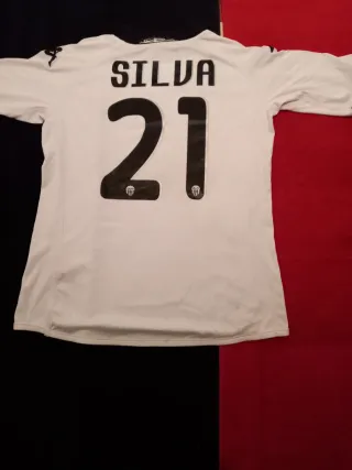 Camiseta Kappa Valencia CF SILVA 21 S