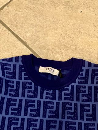 Maglia Fendi Blu Nuova tg 38