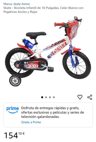 Bicicleta infantil SKATE 12