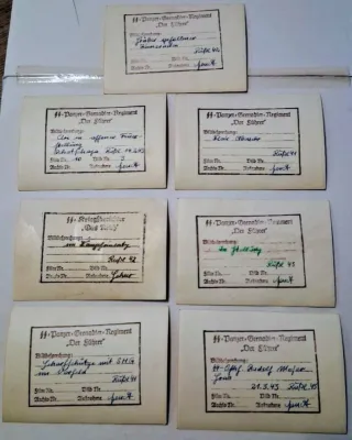 Militaria Fotos Originais Waffen SS