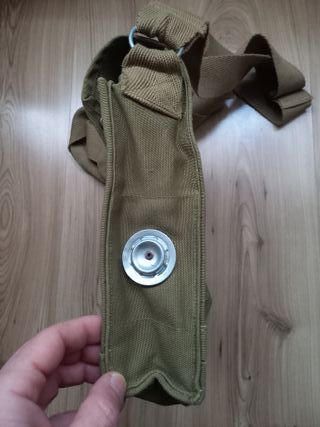 Bandolera Indiana Jones bolsa gas MK VII