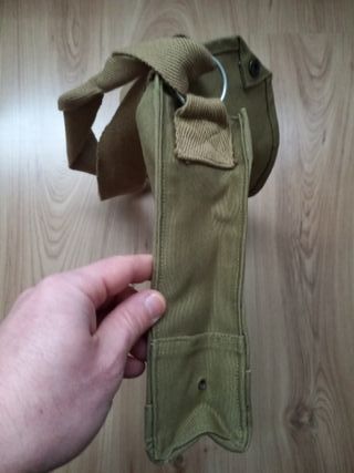 Bandolera Indiana Jones bolsa gas MK VII