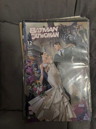 Set comics DC (Batman y Catwoman)