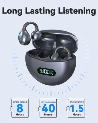 ANSTEN Auriculares Clip con Traductor Instantaneo