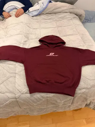 Sudadera Coldculture Roja Talla S