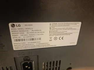 Televisor LG 26LH2000 Negro