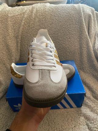 Adidas Samba Glitter Gold 38