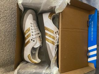 Adidas Samba Glitter Gold 38