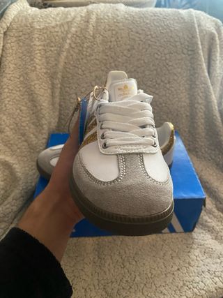 Adidas Samba Glitter Gold 38
