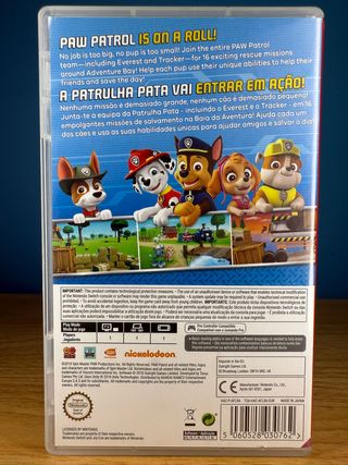 Paw Patrol: On a Roll! Nintendo Switch