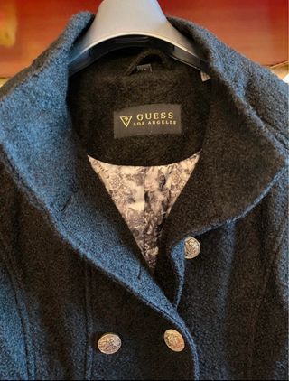 Cappotto Guess donna nero taglia 44